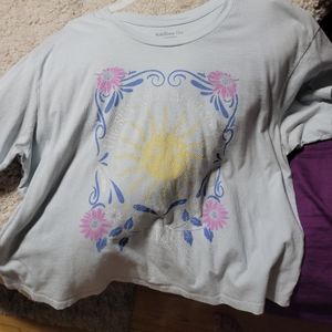 Sun and Flower spiritual t-shirt